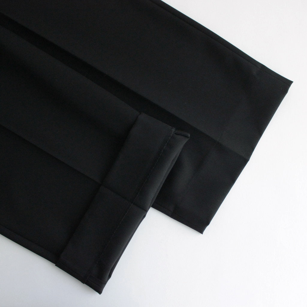 LONG WIDE TROUSERS #BLACK [ST.799]