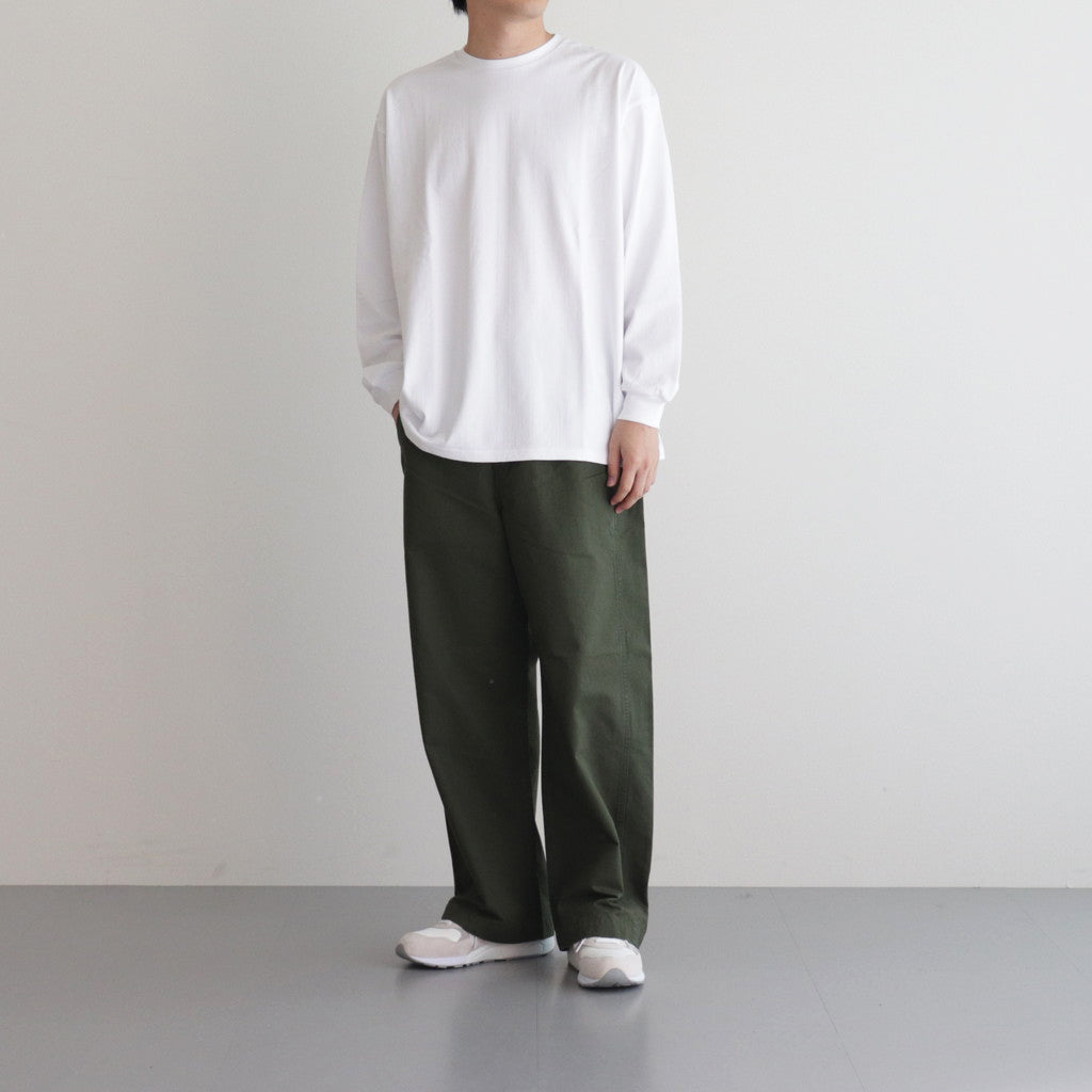 Cotton Ripstop Military Trousers #KHAKI [TP233-40012]