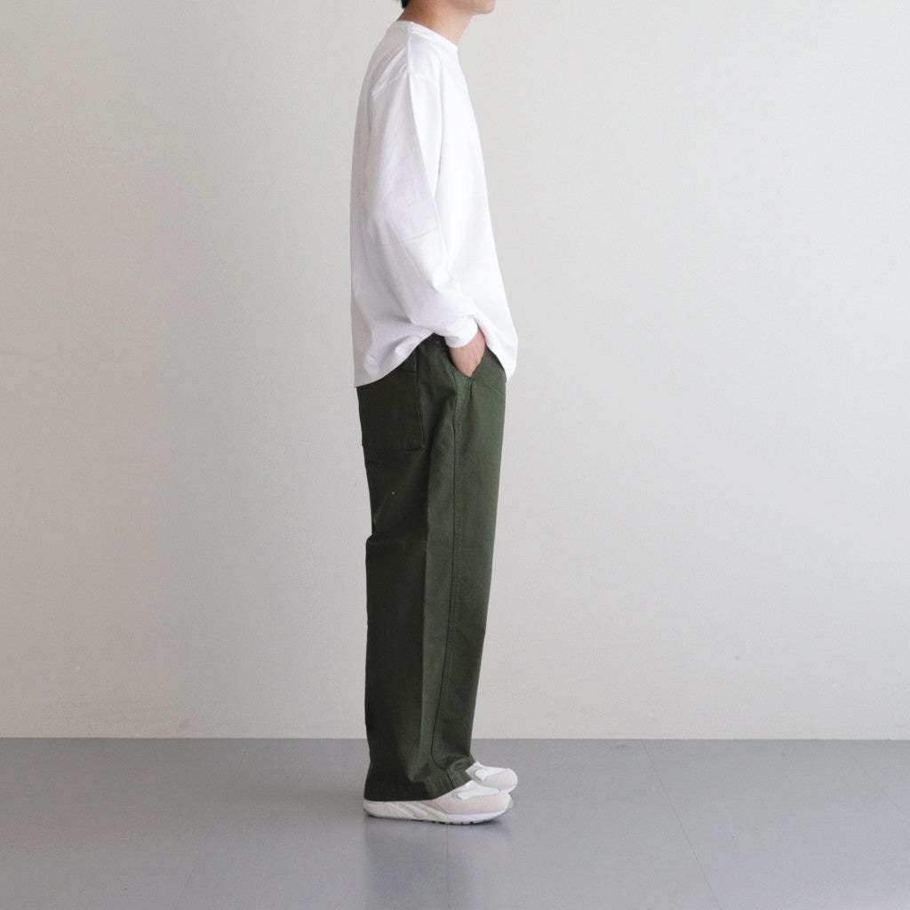 Cotton Ripstop Military Trousers #KHAKI [TP233-40012]