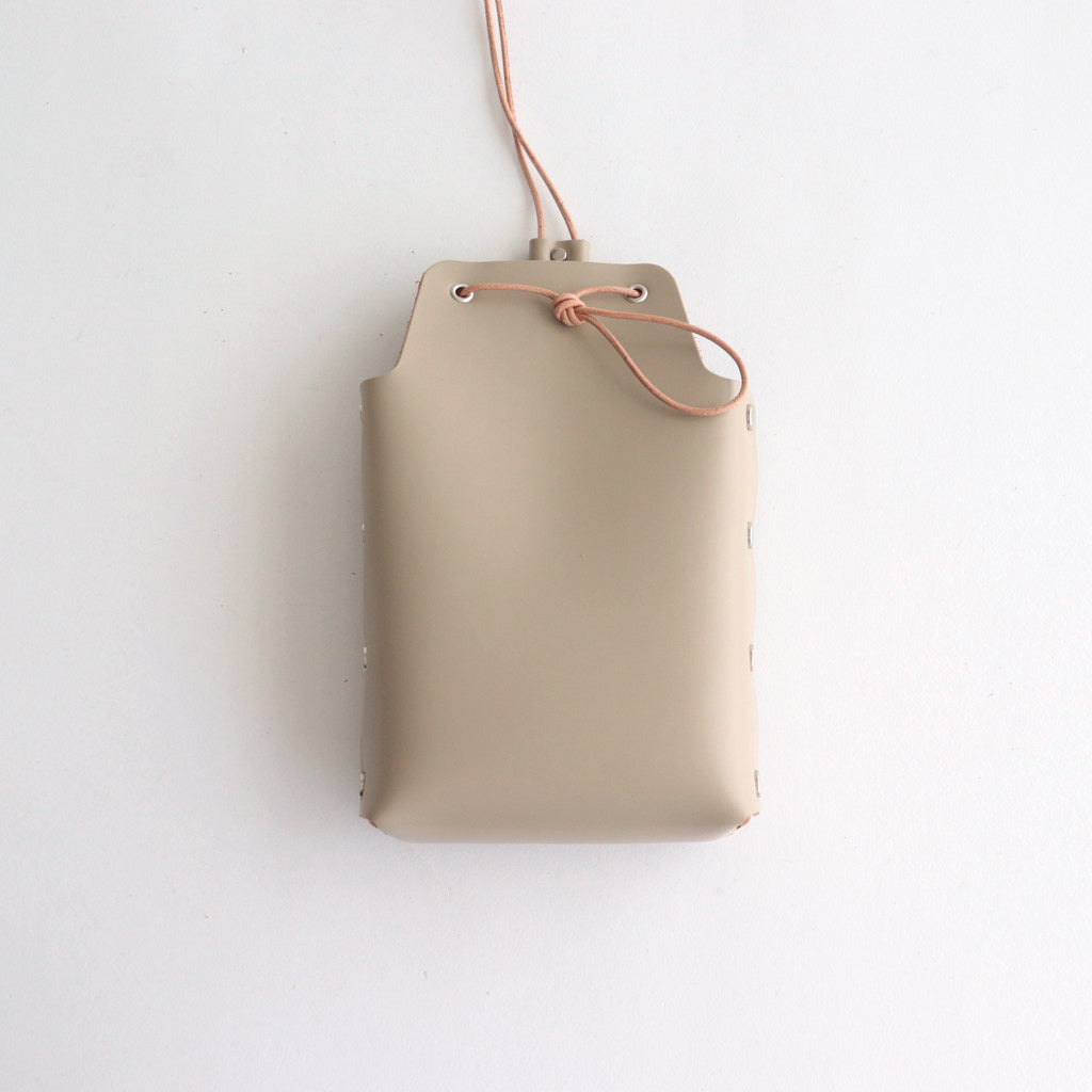 assemble neck pouch L #beige [ol-rc-anl] – ciacura