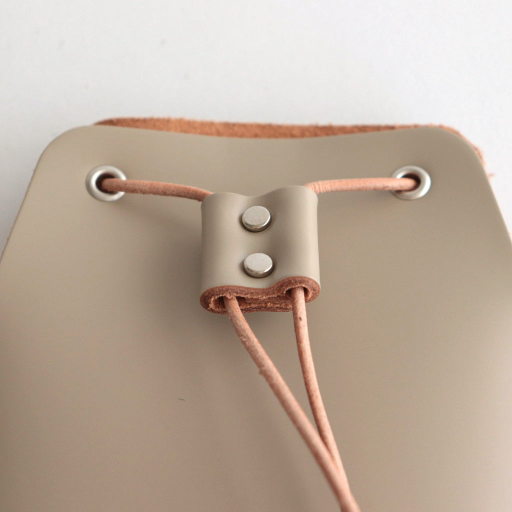 assemble neck pouch L #beige [ol-rc-anl]