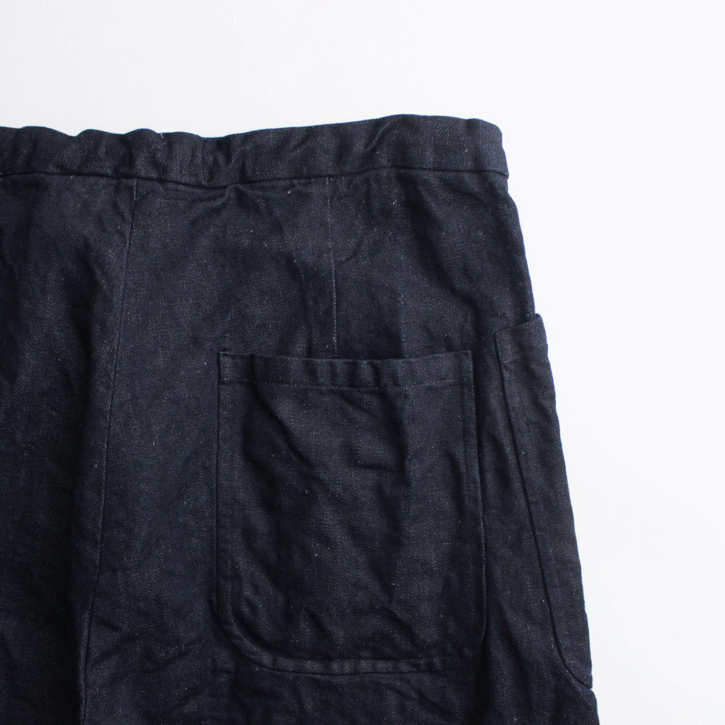 DRAW STRING PANTS #indigo broken [44604]