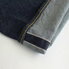 DENIM PANTS WIDE STRAIGHT #indigo [11-13W]