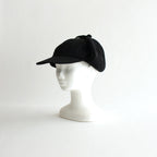 CLEAR TWILL EAR CAP 1 #BLACK [No.23939]