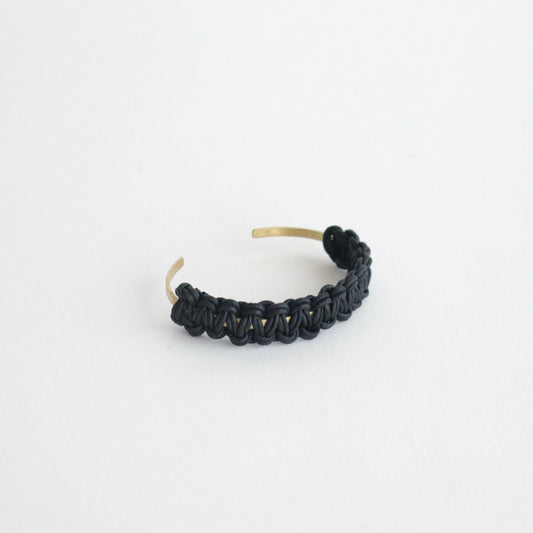 knitted bangle S #black [ur-rc-kbs]