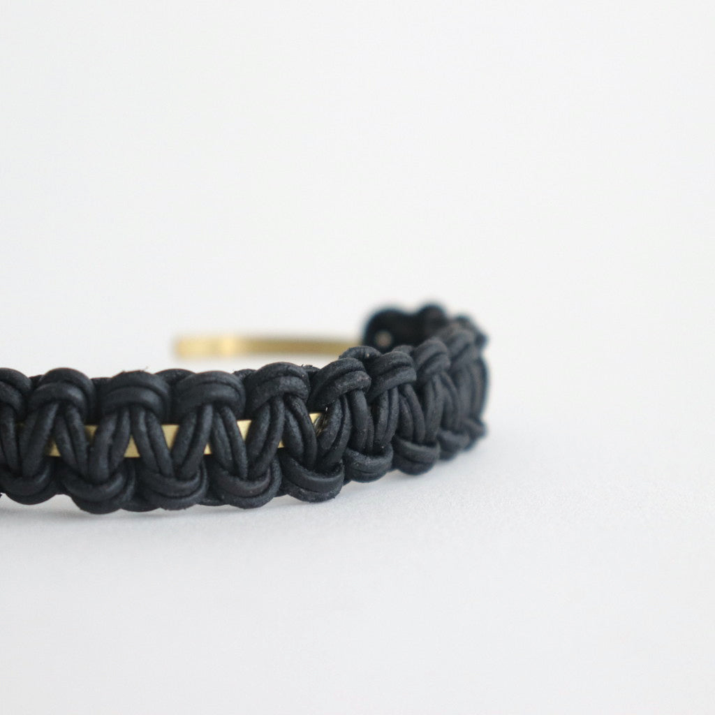 knitted bangle S #black [ur-rc-kbs]