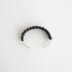 knitted bangle S #black [ur-rc-kbs]