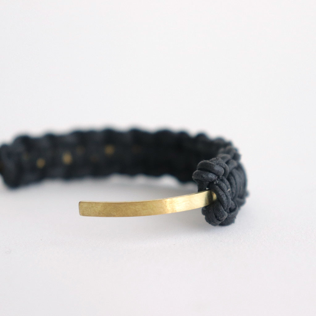 knitted bangle S #black [ur-rc-kbs]