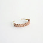 knitted bangle S #natural [ur-rc-kbs]