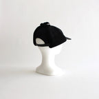 CLEAR TWILL EAR CAP 1 #BLACK [No.23939]