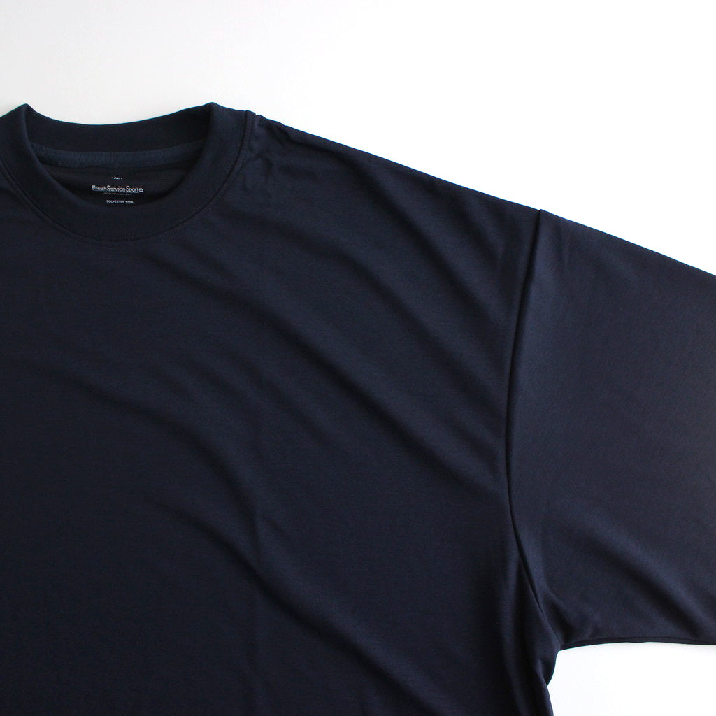 2-PACK TECH SMOOTH CREW NECK #NAVY [FSS241-70160B]