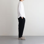 Corduroy Tuck Trousers #BLACK [TP233-40031]