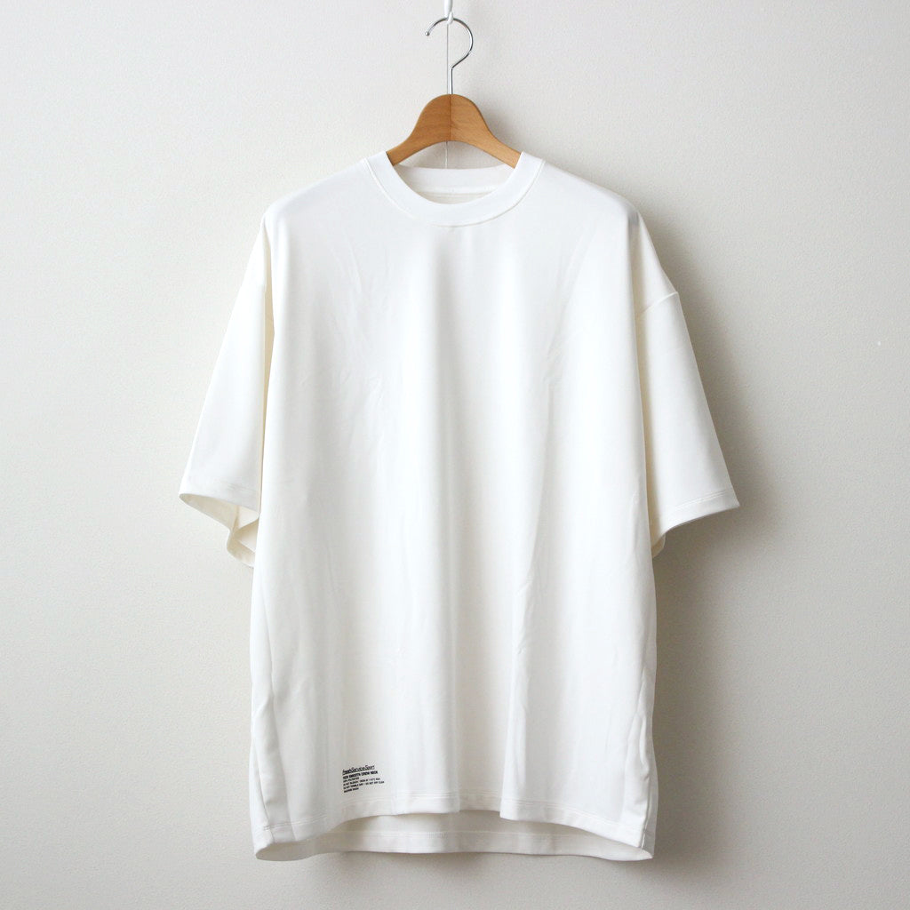 2-PACK TECH SMOOTH CREW NECK #WHITE [FSS241-70160B]