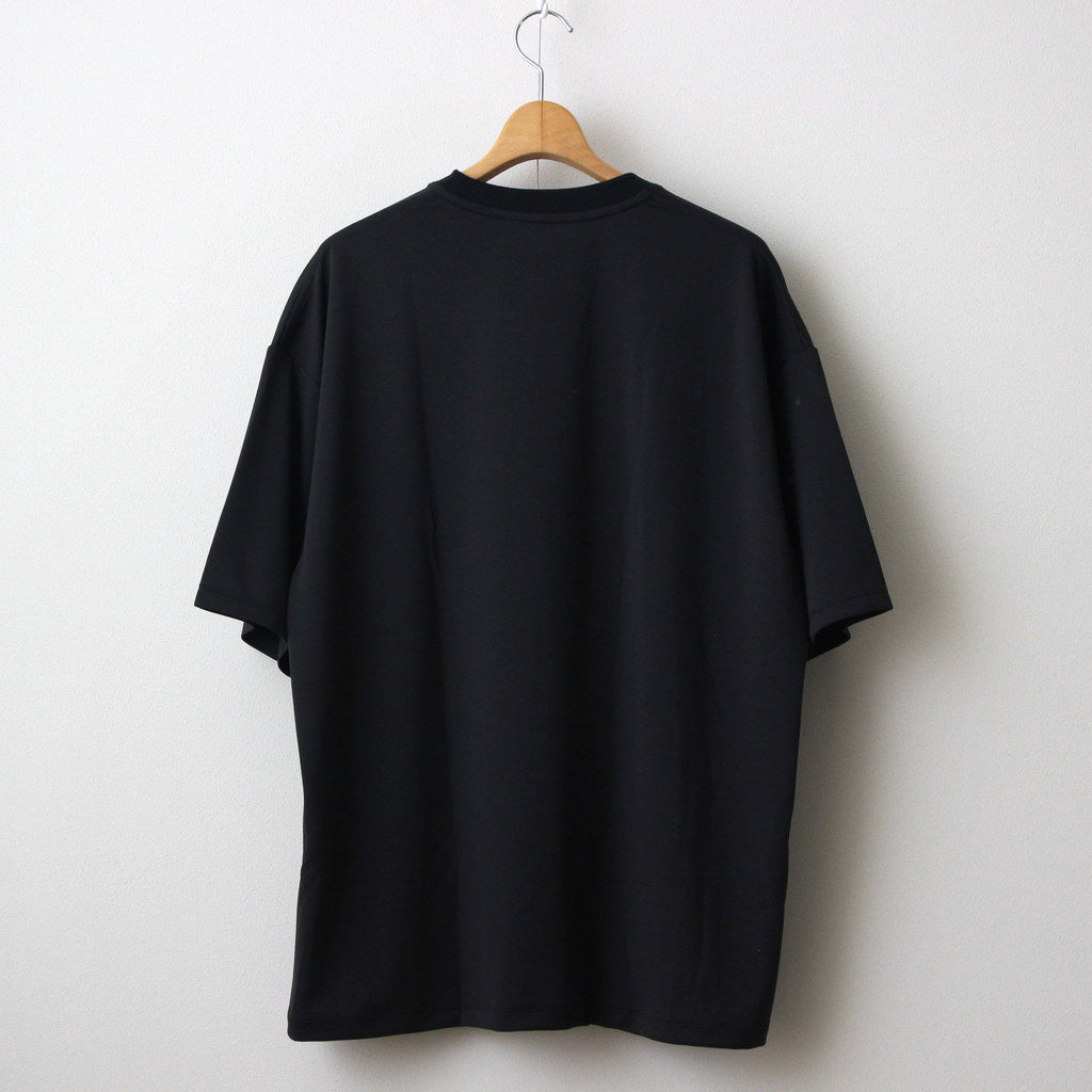 2-PACK TECH SMOOTH CREW NECK #BLACK [FSS241-70160B]