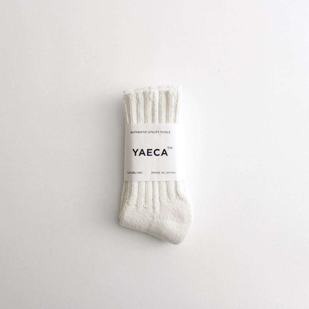 COTTON SILK SOCKS #off white [14903]