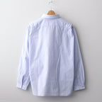 COMFORT SHIRT RELAX LONG #sax [14117]