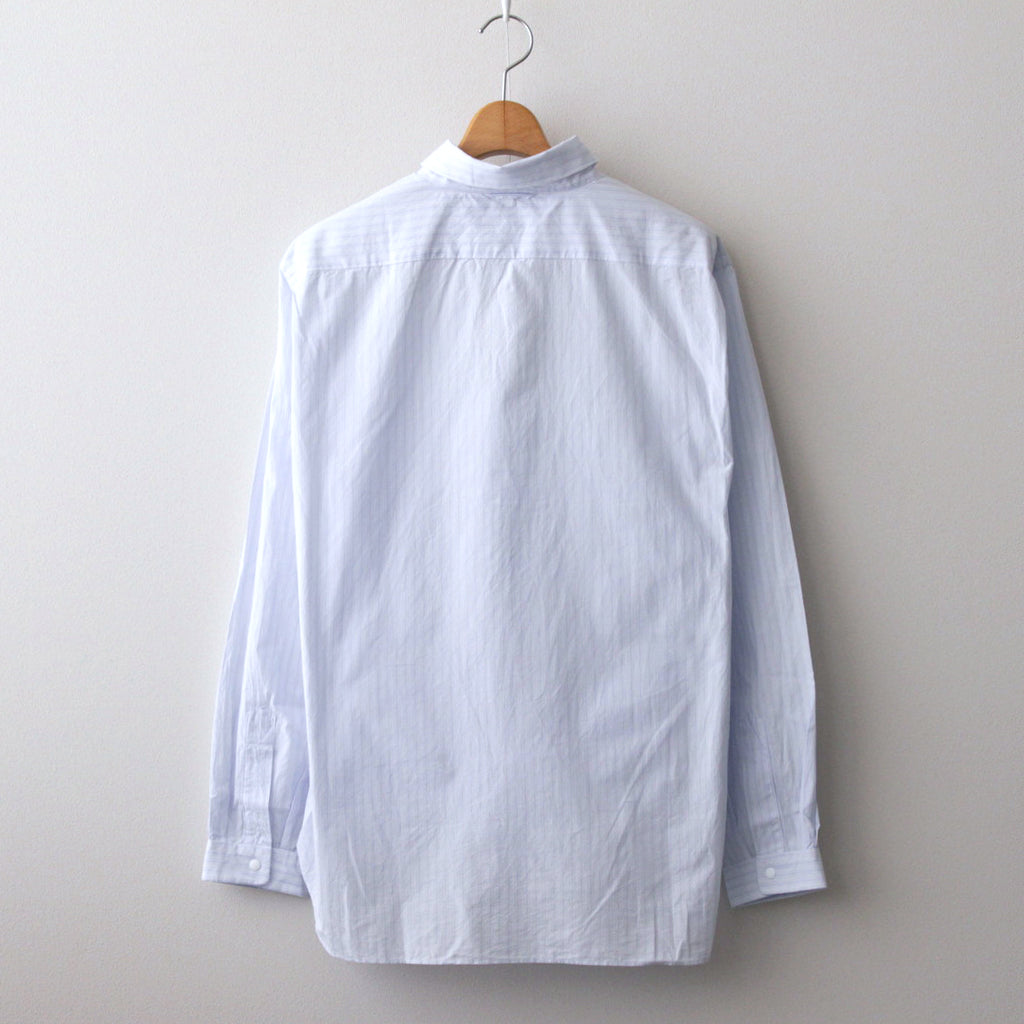 COMFORT SHIRT RELAX LONG #sax st [14117]