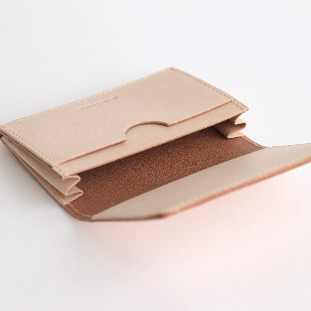 folded card case #natural [qn-rc-fcc]