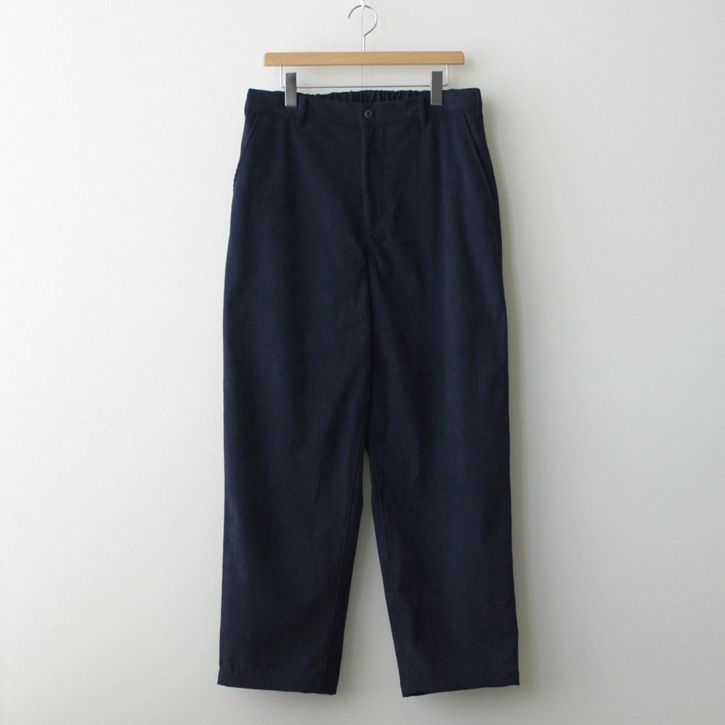 DRY CORDUROY TROUSERS #NAVY [FSW-23-PT_256]