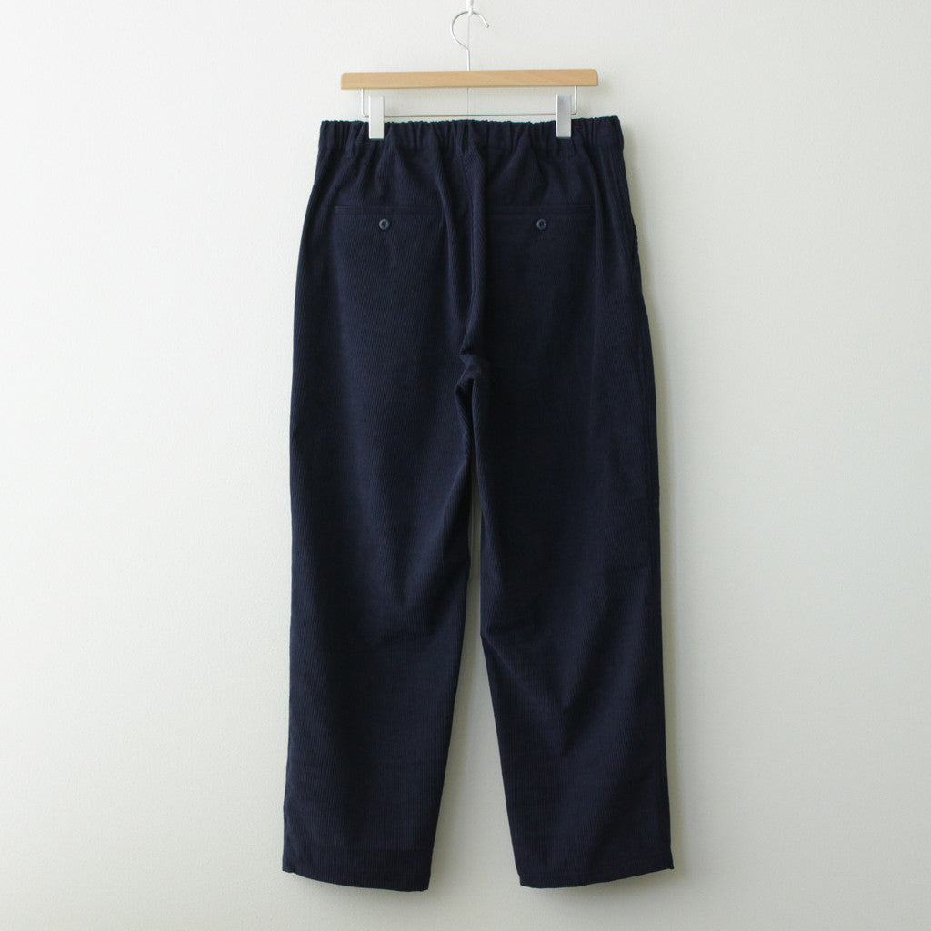 DRY CORDUROY TROUSERS #NAVY [FSW-23-PT_256] – ciacura