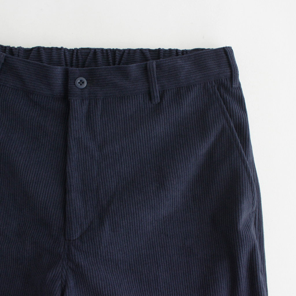 DRY CORDUROY TROUSERS #NAVY [FSW-23-PT_256]