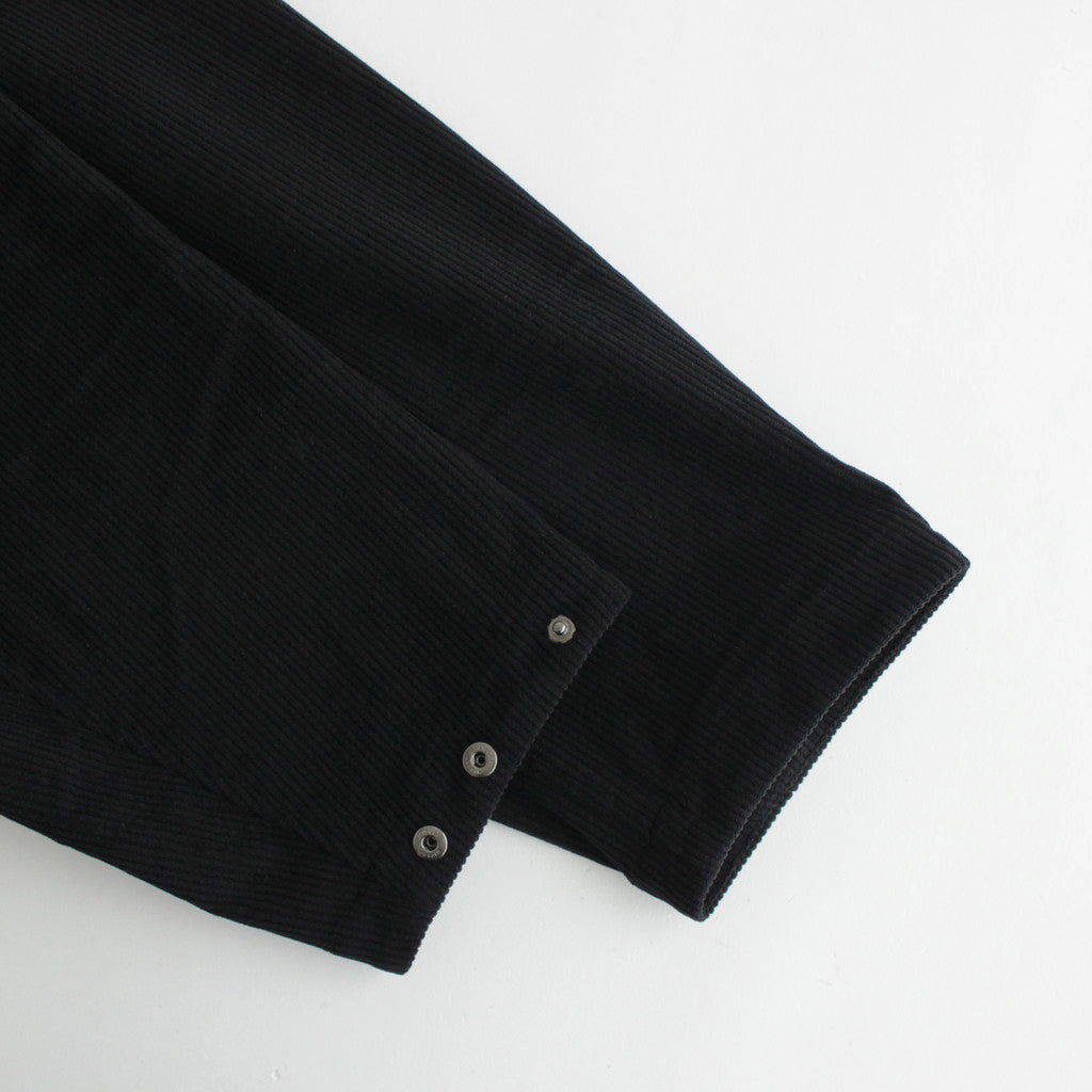 DRY CORDUROY JACKET #BLACK [FSW-23-CT_255]