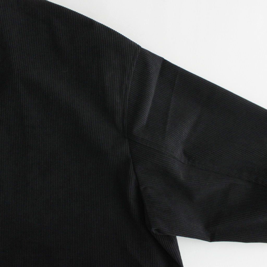 DRY CORDUROY JACKET #BLACK [FSW-23-CT_255]