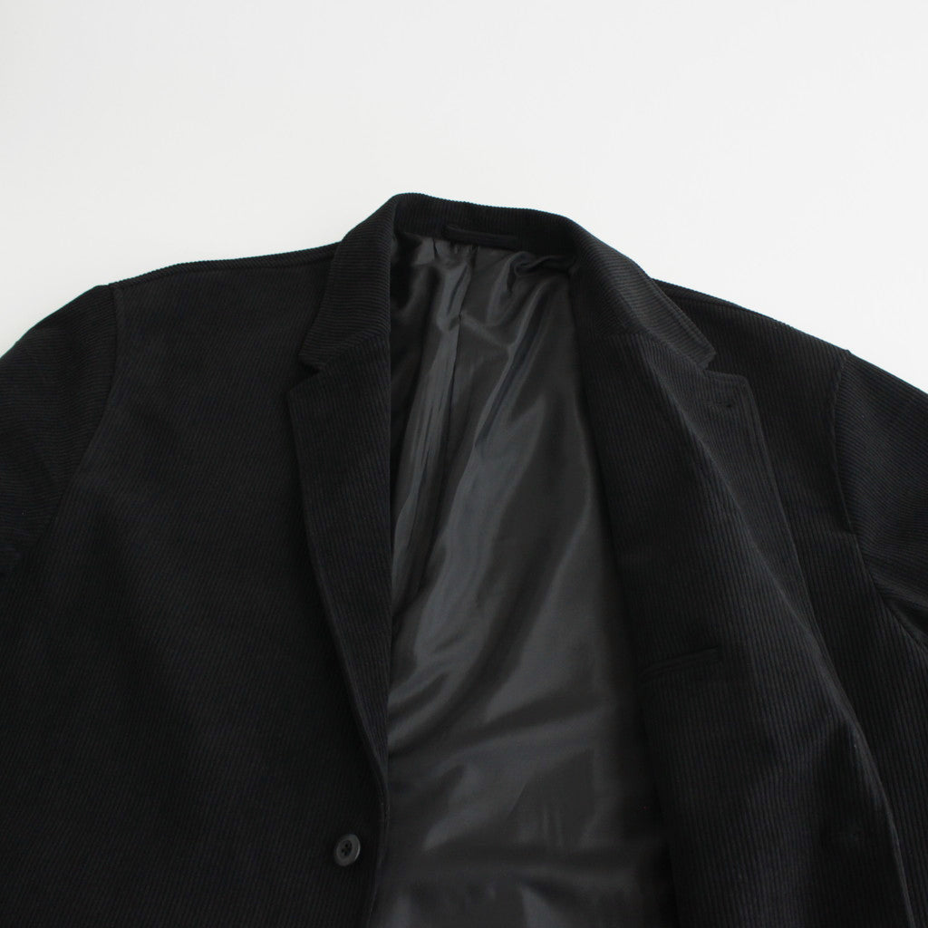 DRY CORDUROY JACKET #BLACK [FSW-23-CT_255]