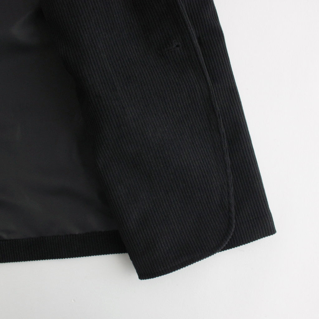 DRY CORDUROY JACKET #BLACK [FSW-23-CT_255]