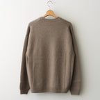 BABY CASHMERE KNIT P/O #NATURAL BROWN [A25AP02BC]