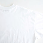 SUVIN 60/2 WIDE SLEEVE T-SHIRT #WHITE [KKAGLM0016]
