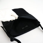 SHUKUJU WOOL US HELMET BAG HALF #BLACK [K040W]