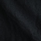 ウールサージ 製品縮絨 イージーパンツ #BLACK [HR-P020-051]