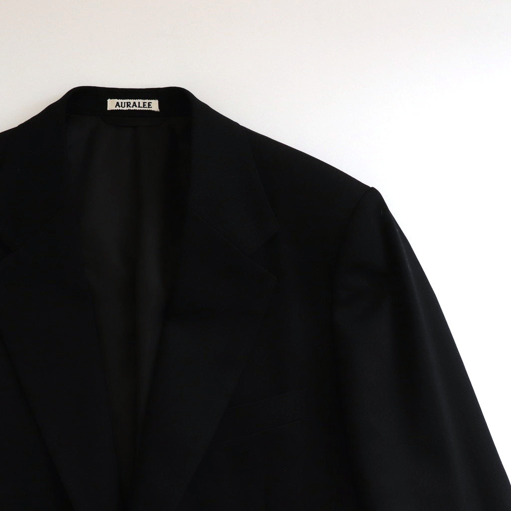 LIGHT WOOL MAX GABARDINE JACKET #TOP BLACK [A25SJ01MG]