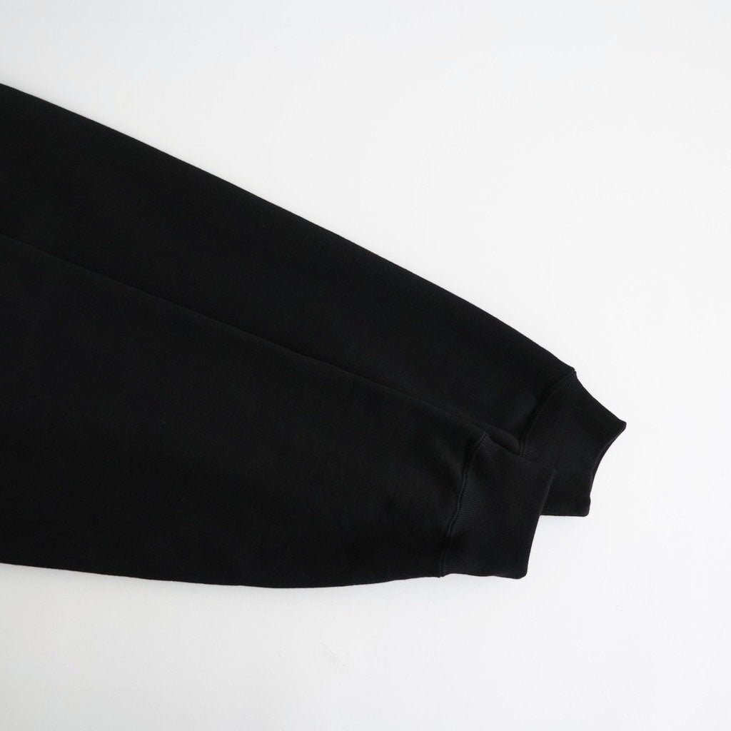 AZUMA Terry Pullover Polo Sweat #BLACK [GU263-70251B]