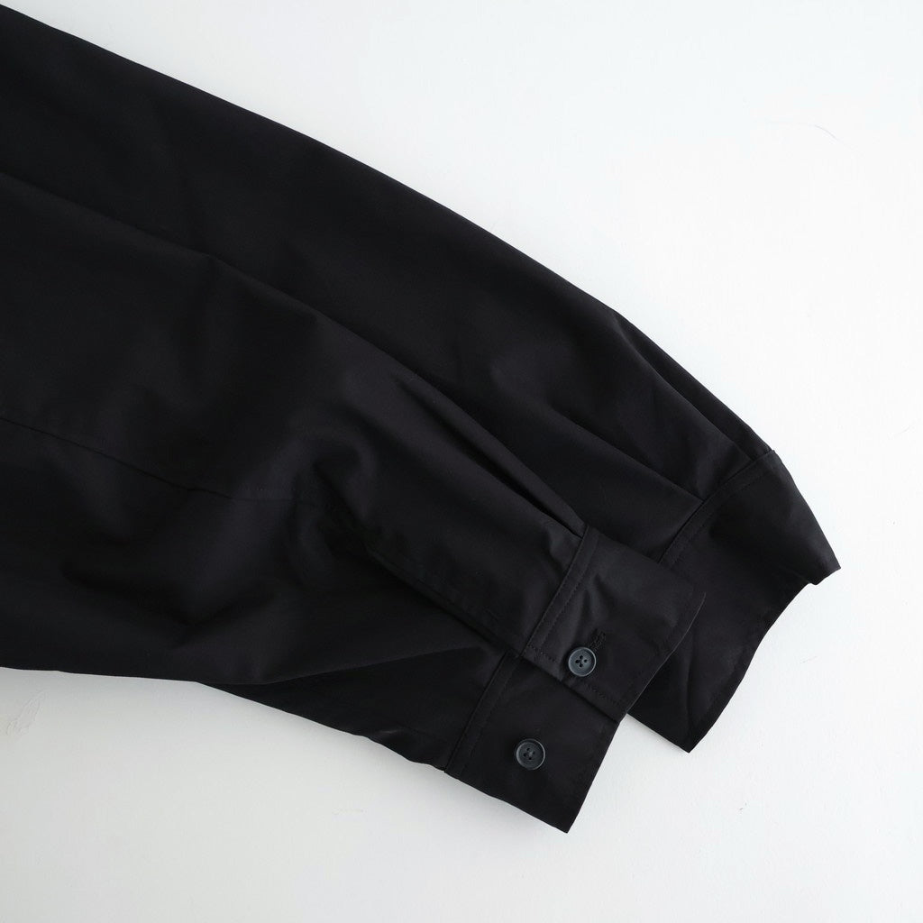 POWDER COTTON SWING TOP BLOUSON #BLACK [FSC254-30061]