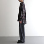 OMBRE SKIPPER BLOUSE #DARK PURPLE [2541000510]