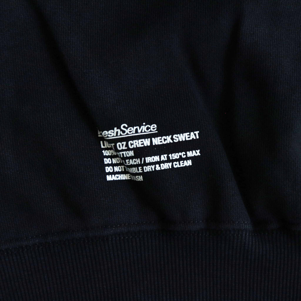 LIGHT OZ CREW NECK SWEAT #NAVY [FSC243-70160B]