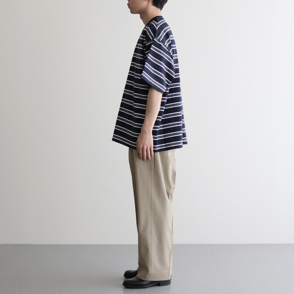 MULTI BORDER S/S TEE #NAVY [FSC251-70121]