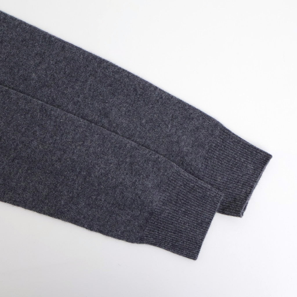 Wool Cashmere Seamless Knit #GRY [12520538]
