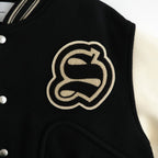WOOL VARSITY JACKET #BLACK [26330201]