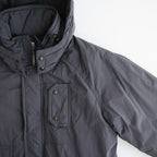 Puffer Military Coat #Charcoal [YK26FW01351C]