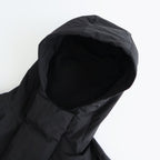 OVERSIZED PADDED HOODY COAT #BLACK [ST.1214]
