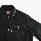 Levi's ウールクロス シャツジャケット #BLACK [WR-J203-051]