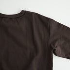 Plain Sweatshirt #Dark Brown [OFH011PO41]