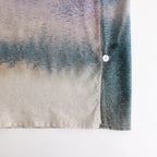 LANDSCAPE PRINTED OPEN COLLAR SHIRT #IVORY [YK25SS0933SH]