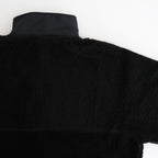 Wool Boa Zip-Up Blouson #BLACK [GU253-30474]