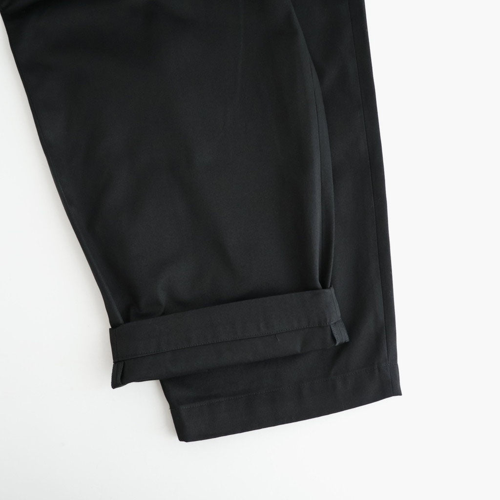 Westpoint Chino Wide Tapered Trousers #BLACK [GM263-40166B]