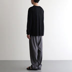 CUPRO EASY PANTS #GRAY [YK25SS0942P]