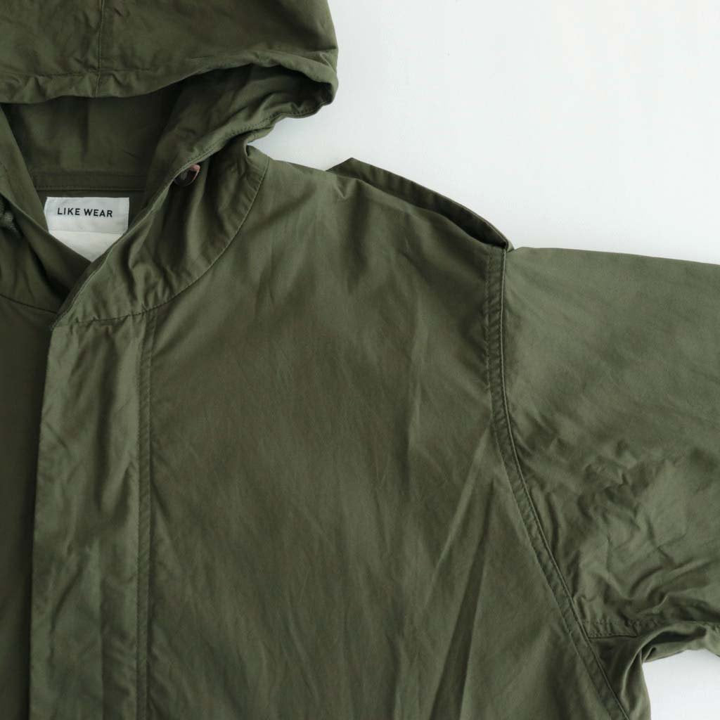 LIKE WEAR M-51 PARKA #OLIVE(POPLIN) [23502] - ciacura 三重県四日市